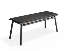 P 3 Roku Bench120seatpad Charcoal