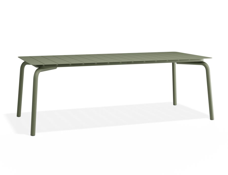 P1 Roku Diningtable 220x100 Green