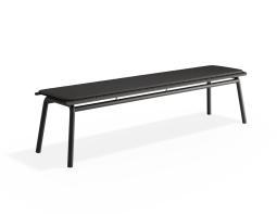 P 3 Roku Bench190seatpad Charcoal