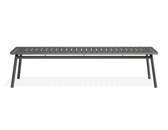 Roku Bench 190cm - Outdoor - Charcoal