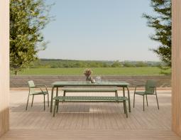 L 1 Roku Diningtable 240 Bench Green Residential11