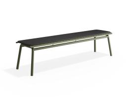 P 1 Roku Bench190 Charcoal Green1