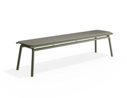 P 1 Roku Bench190 Lightgrey Green