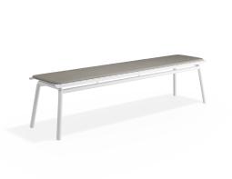 P 3 Roku Bench190seatpad Lightgrey