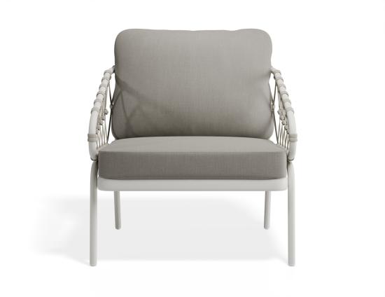 Kara Lounge Chair - Outdoor - Single - White