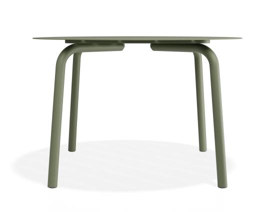 Roku Round Dining Table 120cm - Outdoor - Eucalyptus Green