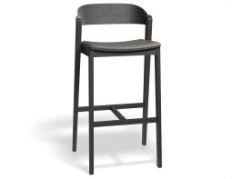 Grayson 75cm Barstool Black Greypu