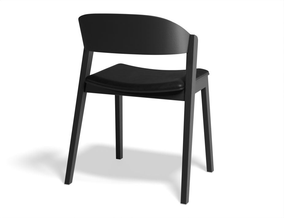 Grayson Chair Black Blackpu Back