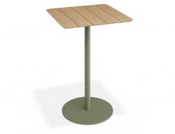 P 2 Roku Teakbartable 75x75 Green