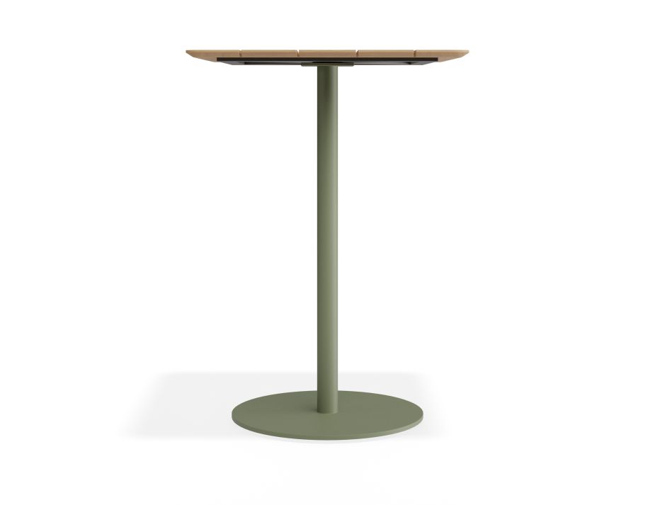 P 3 Roku Teakbartable 75x75 Green
