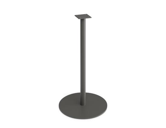 Roku Bar Table Base & Pole 110cm - Outdoor - Charcoal