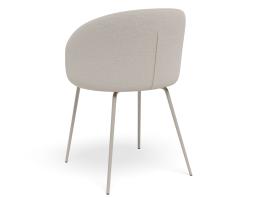 P 2 Henley Chair Metalleg Beigefawn Grey