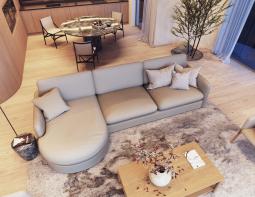 L 3 Monte Sofa Residential