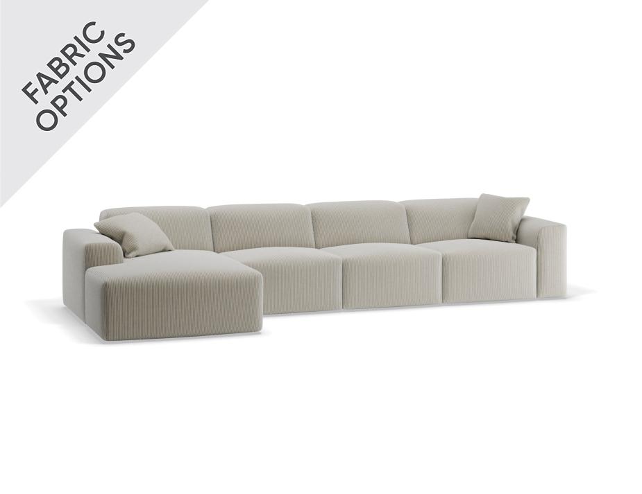Monaco 4 Seater Sofa W Left Chaise Product 01