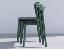 Notion Chair Stacking Olive Product 01