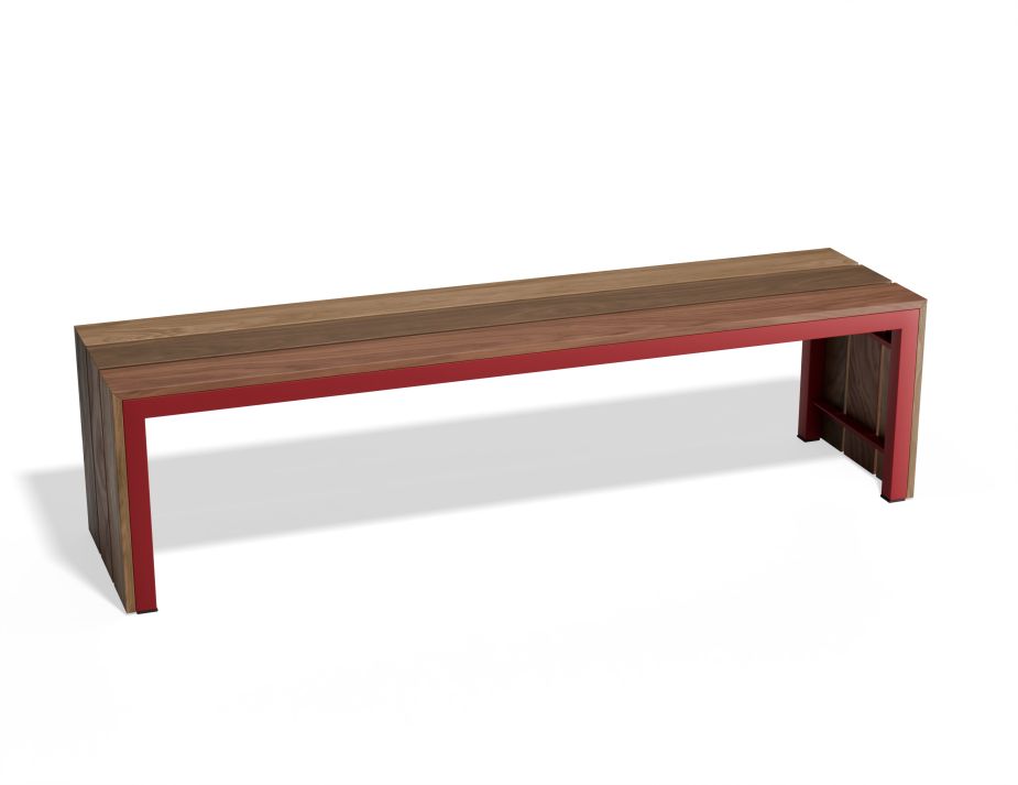 P 1 Cascade Bench 1700 Flamered