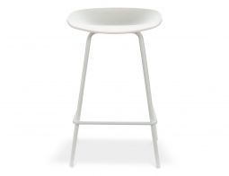 Kobe Metal Legs White Front