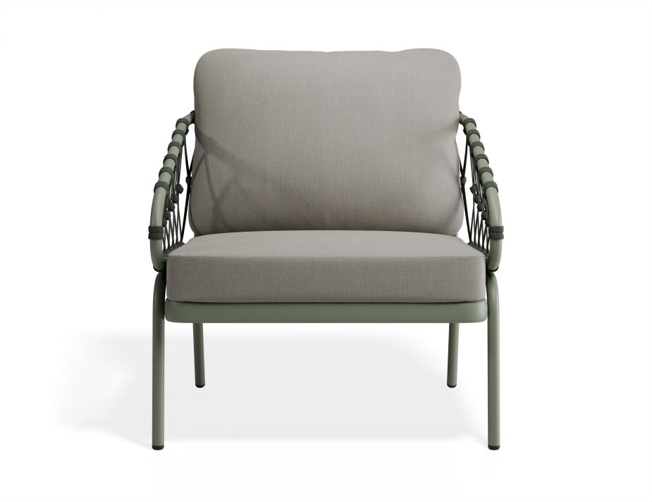 P 4 Kara Loungechair Green