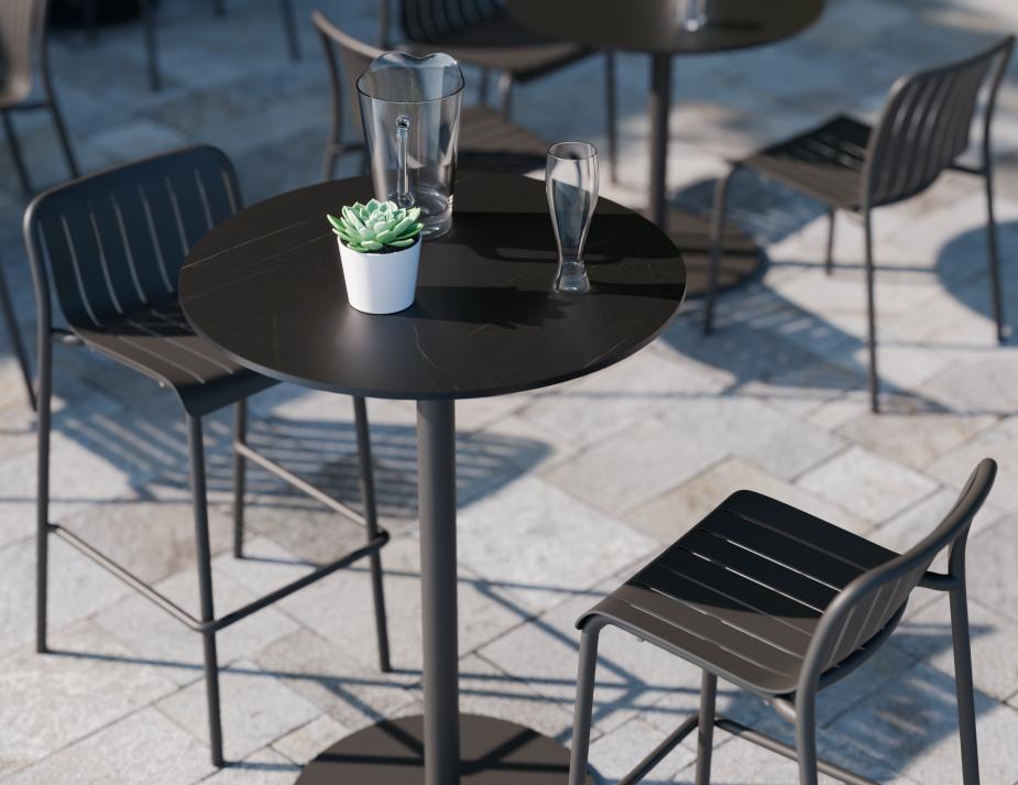 L 2 Solara 75dia Bartable Athenastone