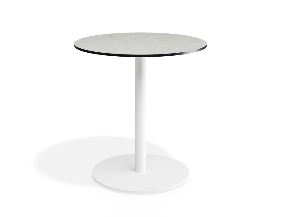 P 1 Solara 75dia Cafetable Whitebase Tivoliceppo
