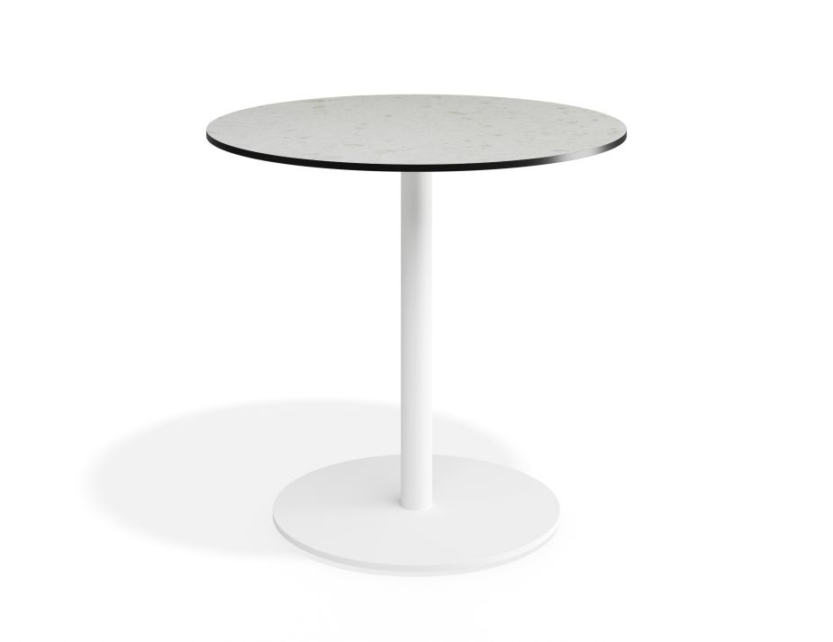 P 1 Solara 80dia Cafetable Whitebase Tivoliceppo