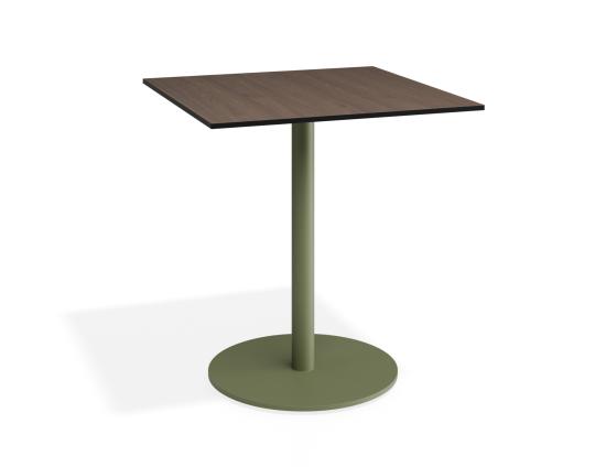 Roku Solara Compact Laminate Cafe Table - Outdoor - Eucalyptus Green