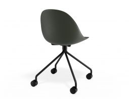 P 2 Pebble Chair Oliveseat Pyramidcastors