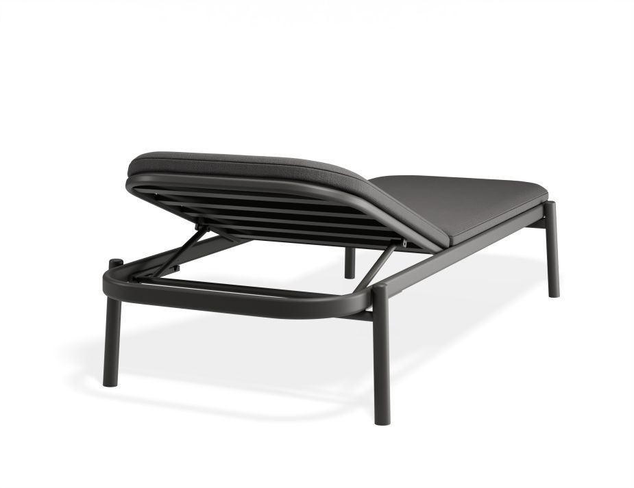 P 2 Verano Sunlounge Sidetable Charcoalframe Darkgreyfabric2