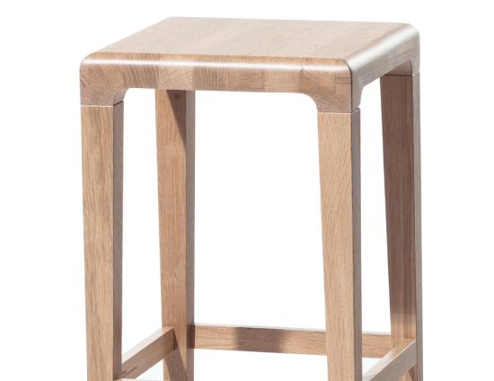 Rioja Counter Stool - Natural Oak - 65cm - by TON