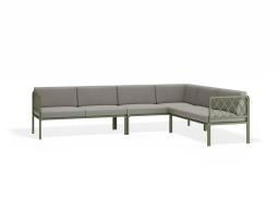 Seville Config D Corner Sofa - Eucalyptus Green - Outdoor