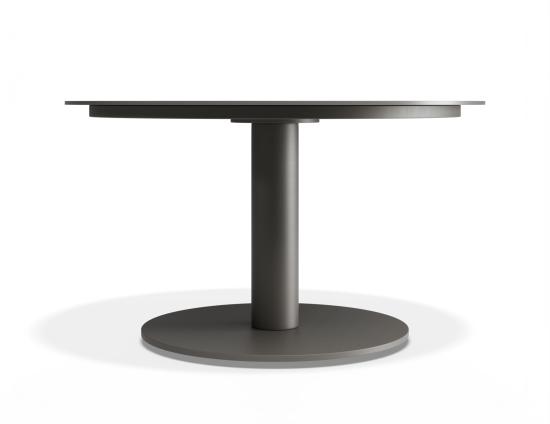 Loma Coffee Table Charcoal 70cm - Outdoor - Basalt Ceramic Top
