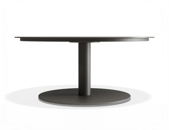 Loma Coffee Table Charcoal 90cm - Outdoor - Basalt Ceramic Top