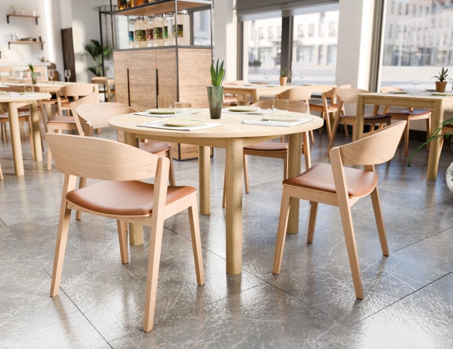 L 6 Nordica Diningtable 120dia