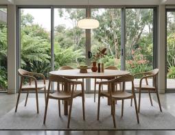 Natural Wooden Arki Armchair