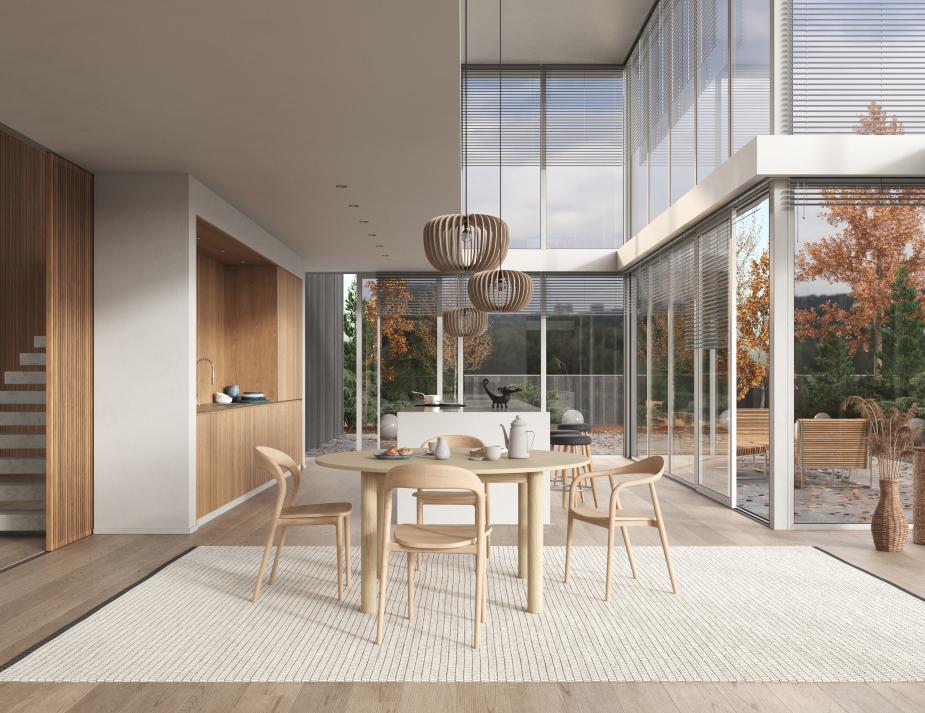 L 1 Nordica Diningtable 150dia