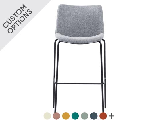 Flow Barstool - 4 Post Base
