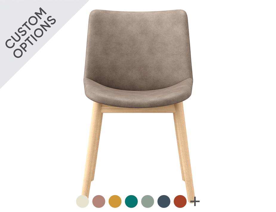 Flow Dining Chair Wood Base Hero
