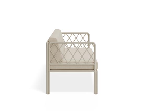 Seville 2 Seater Sofa - Latte - Outdoor