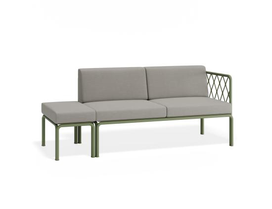 Seville Config F - 2 Seater Sofa - Eucalyptus Green - Outdoor