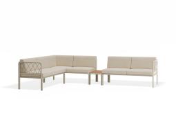 Seville Config I Corner Sofa - Latte - Outdoor
