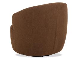 Brown Swivel Lounge Chair