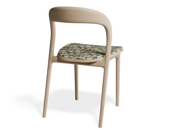 Mia Chair - Natural - Custom Upholstered