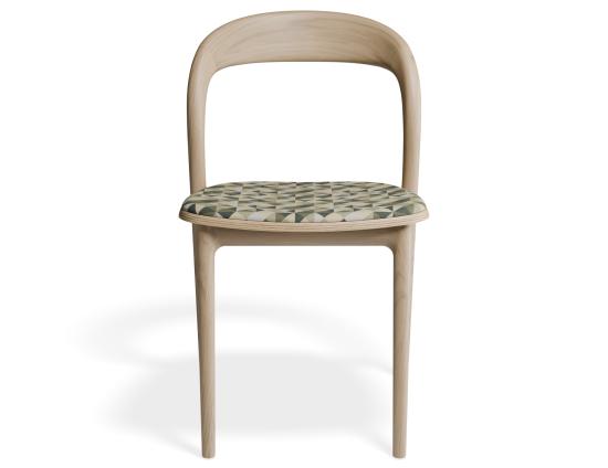 Mia Chair - Natural - Custom Upholstered