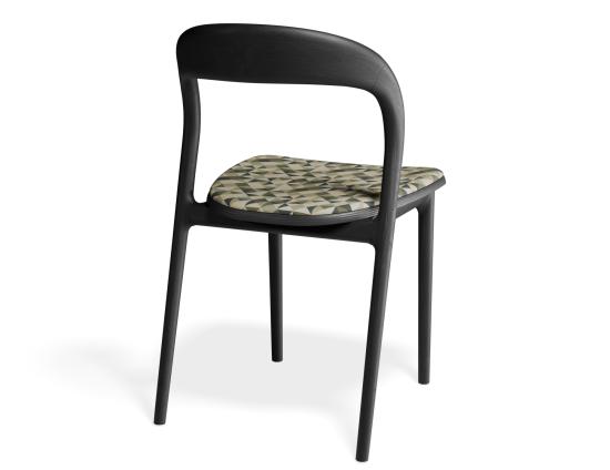 Mia Chair - Black - Custom Upholstered