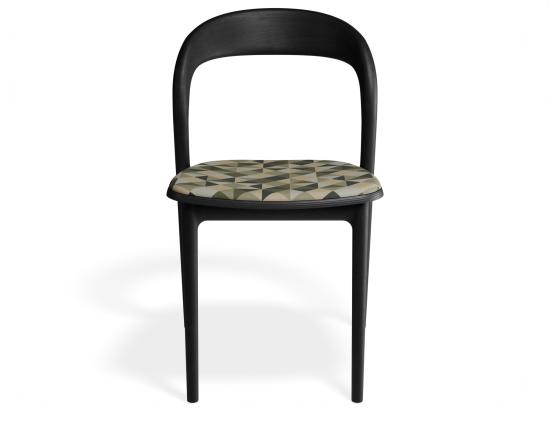 Mia Chair - Black - Custom Upholstered