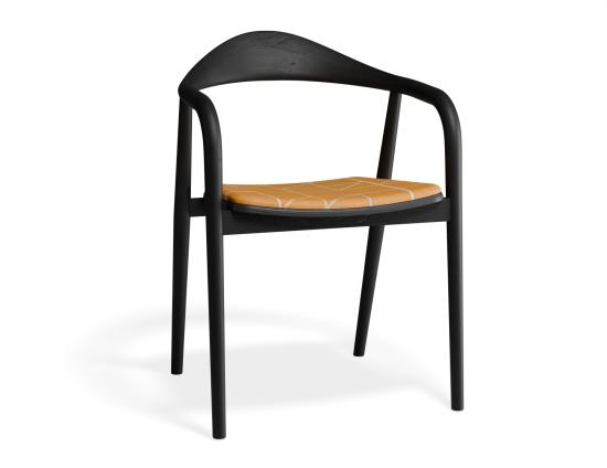 Arki Armchair Black - Custom Upholstered