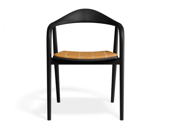 Arki Armchair Black - Custom Upholstered