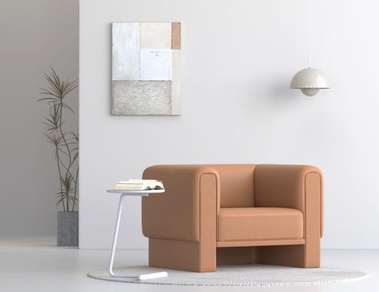 Fold Armchair Upholstered Base