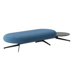 Juliette Bench 2 Seater Side Table 2