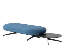 Juliette Bench 2 Seater Side Table 4